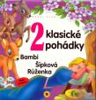 2 klasické pohádky - První čtení - Malá písmena (Bambi, Šípková Růženka)