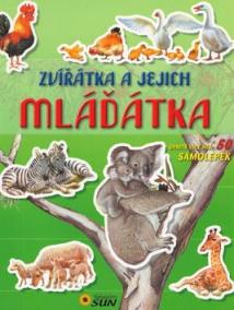 Zvířátka a jejich mláďátka - Objevuj a nalep