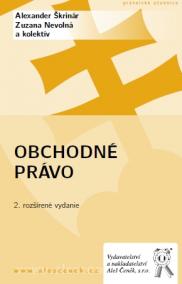 Obchodné právo, 2. rozšírené vydanie