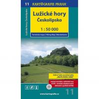 LUŽICKÉ HORY ČESKOLIPSKO 1:50 000