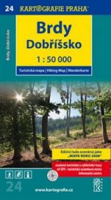 Brdy, Dobřížsko 1:50 000