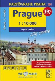 Prague - 1:10 000 in your pocket city centre