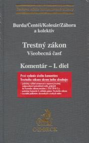 Trestný zákon. Komentár - I.diel