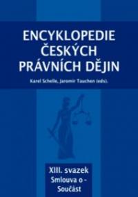Encyklopedie českých právních dějin, XIII. svazek Smlouva o - Součást
