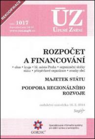 ÚZ 1017 Rozpočet a financování, Majetek státu, Podpora regionálního rozvoje