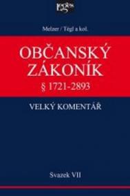 Občanský zákoník - velký komentář - Svazek VII