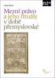 Mezní právo a jeho rituály v době přemyslovské