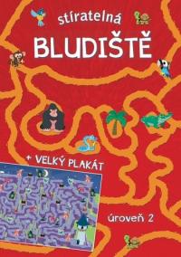 Stíratelná bludiště + velký plakát - úroveň 2 (CZ)