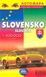 Slovensko Slovakia 1: 500 000