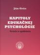 Kapitoly edukačnej psychológie. Teória a aplikácie