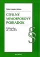 Civilny mimosporový poriadok, Úzz, 2015