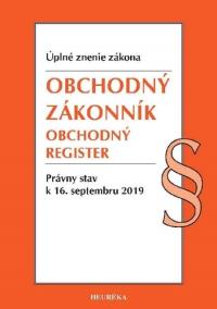 Obchodný zákonník, Obchodný register. Úzz, 2019