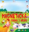 Magnetická kniha s hrami - Na farme