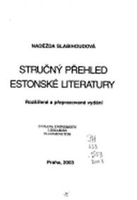 Stručný přehled Estonské literatury