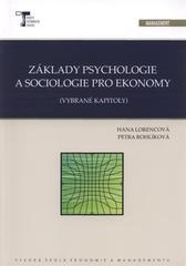 Základy psychologie a sociologie pro ekonomy