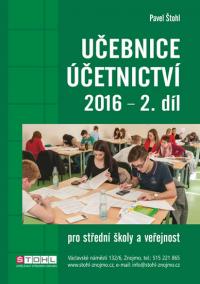 Učebnice Účetnictví II. díl 2016