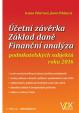 Účetní závěrka - Základ daně - Finanční analýza