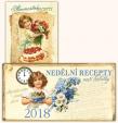 Kalendář 2018 - Nedělní recepty naší babičky + Slavnostní recepty
