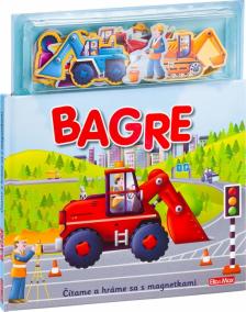 Bager - Knižka s magnetkami