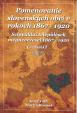 Pomenovanie slovenských obcí v rokoch 1867 - 1920