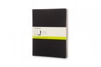 Moleskine: Sešity 3 ks čisté černé L
