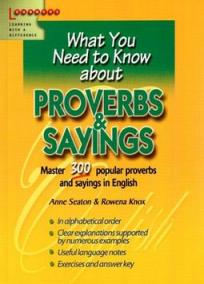 Proverbs & Sayings