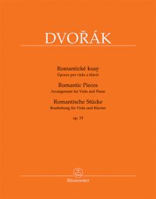 Romantické kusy op. 75 - úprava pro violu a klavír BA10437